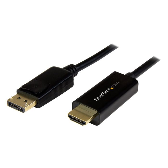 STARTECH.COM 1m DisplayPort auf HDMI Konverterkabel - 4K - DP auf HDMI  Adapter mit Kabel - Ultra HD 4K - St/St